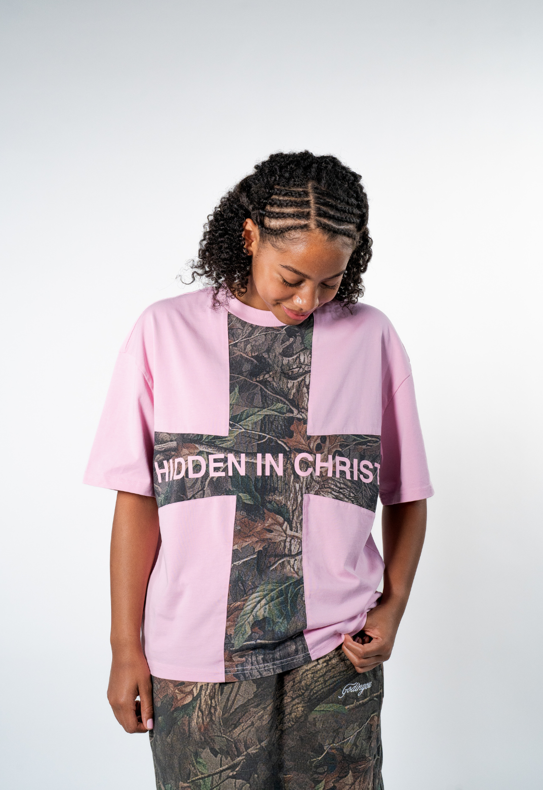 "HIDDEN IN CHRIST" BOXY TEE