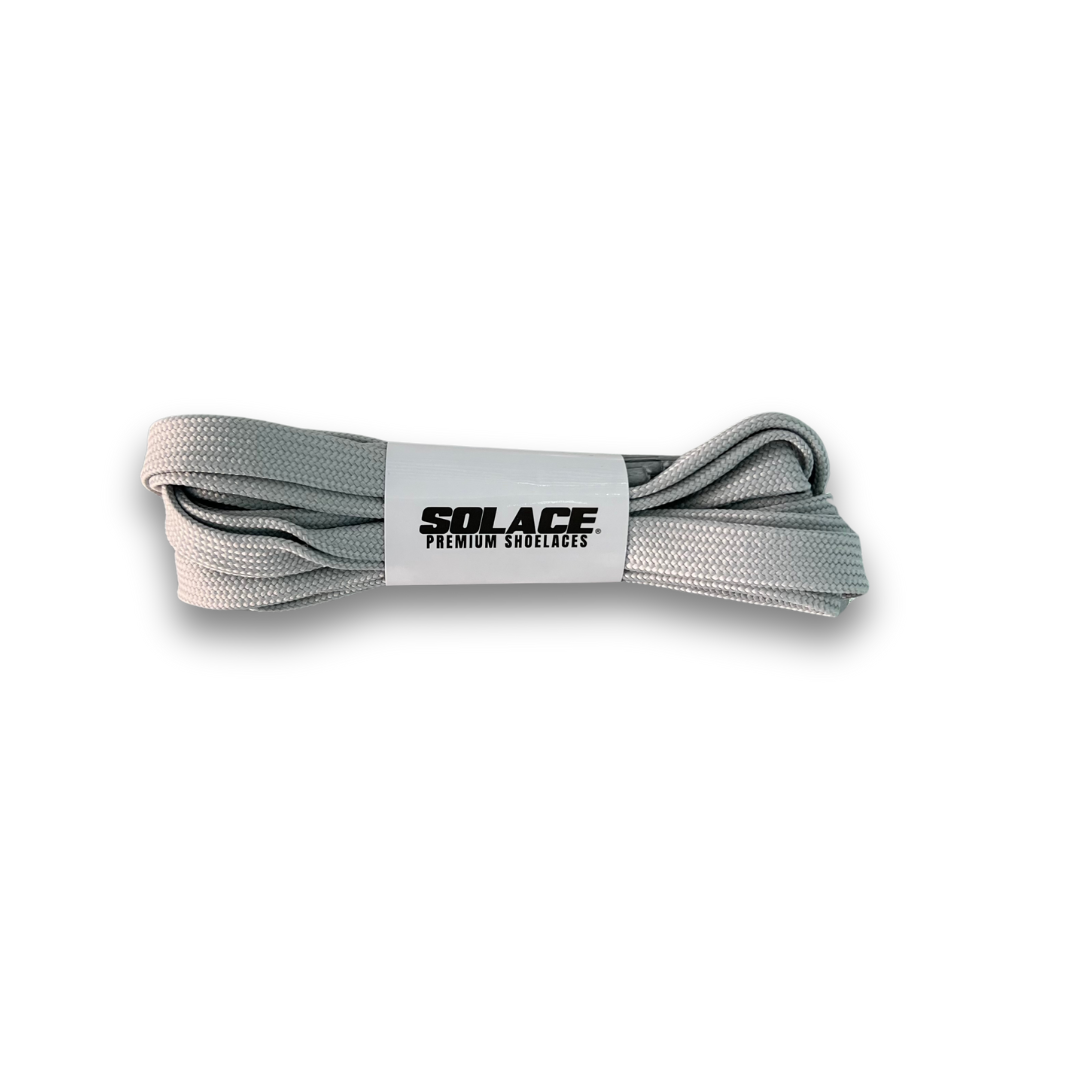 GREY SHOELACES