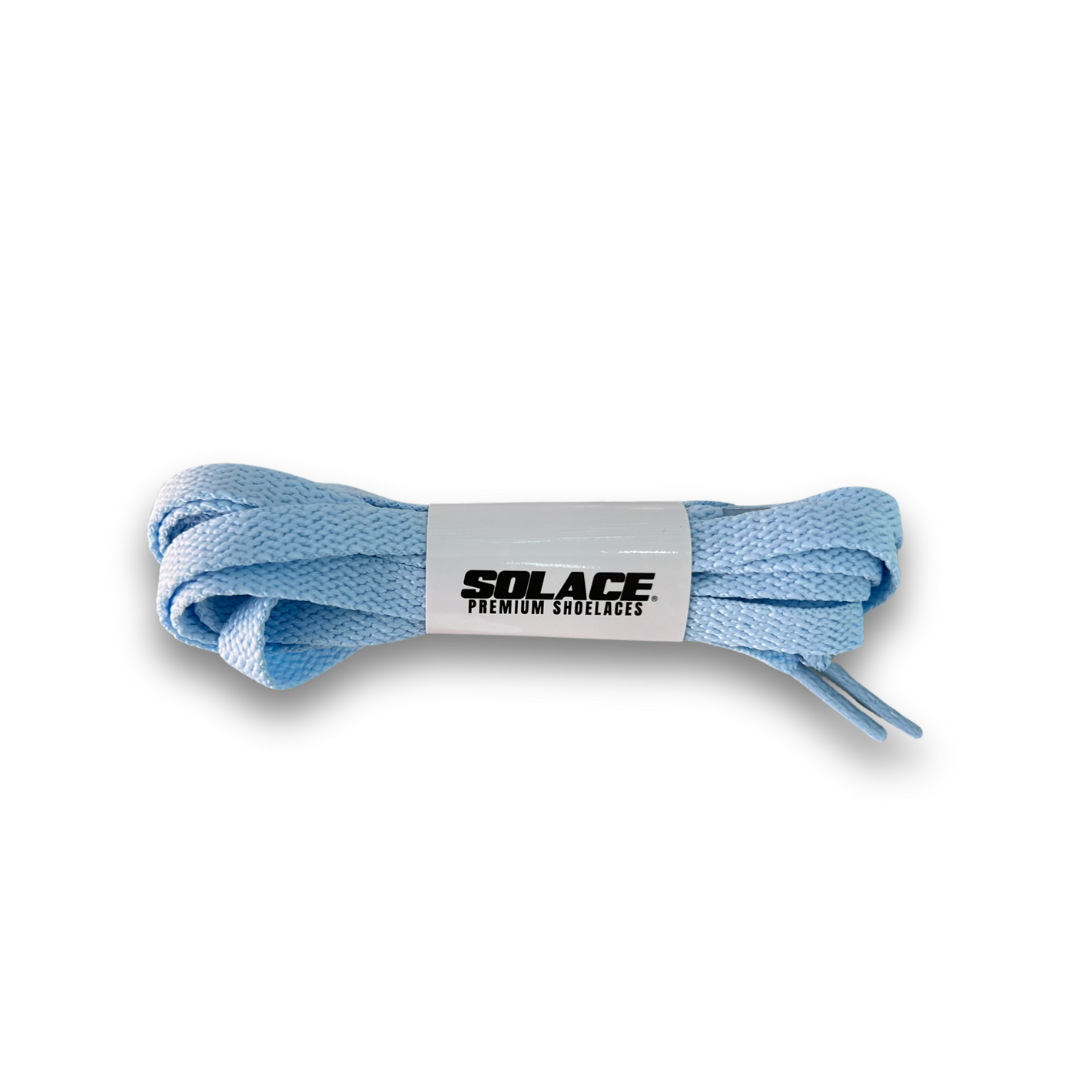 LIGHT BLUE SHOELACES