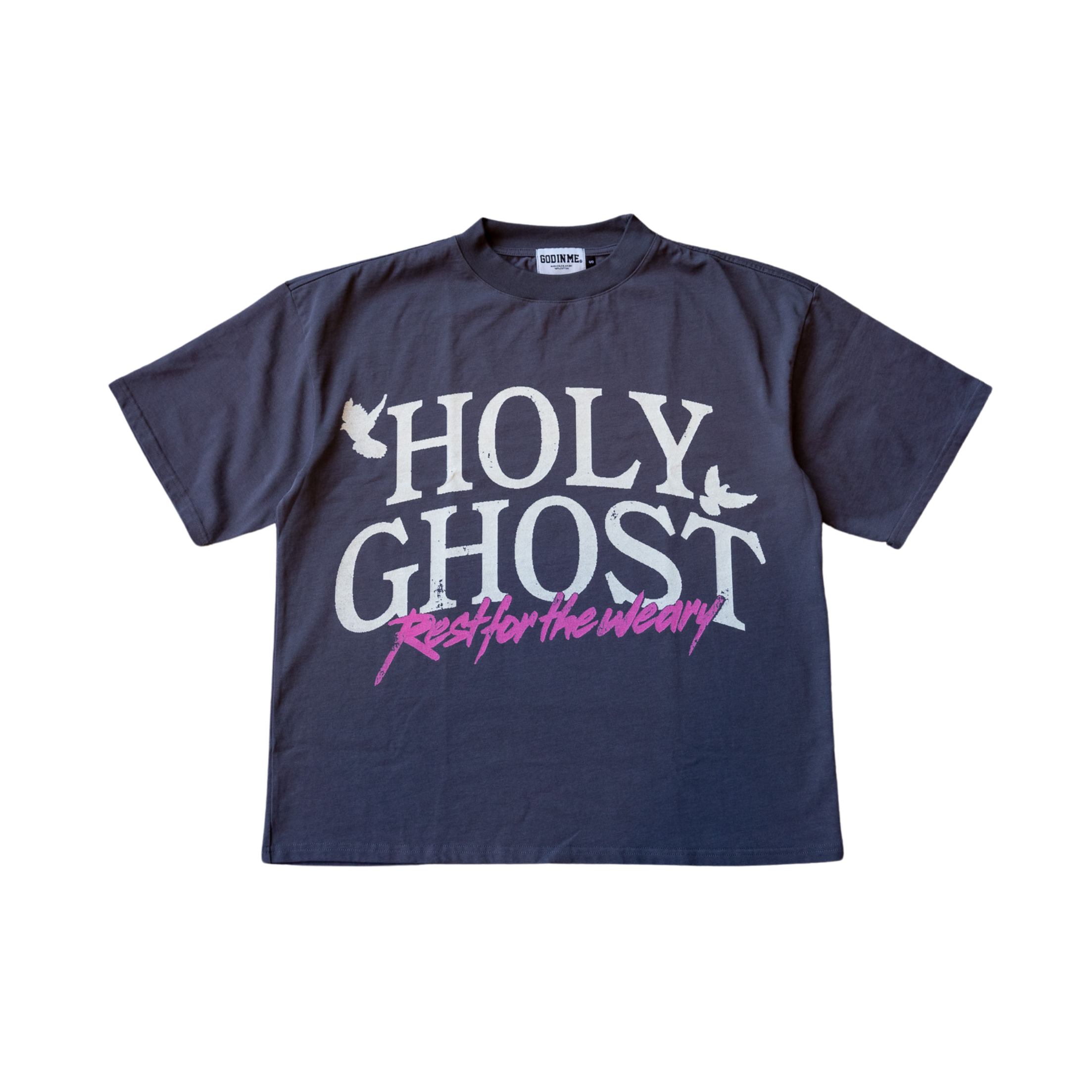 "HOLY GHOST" BOXY TEE