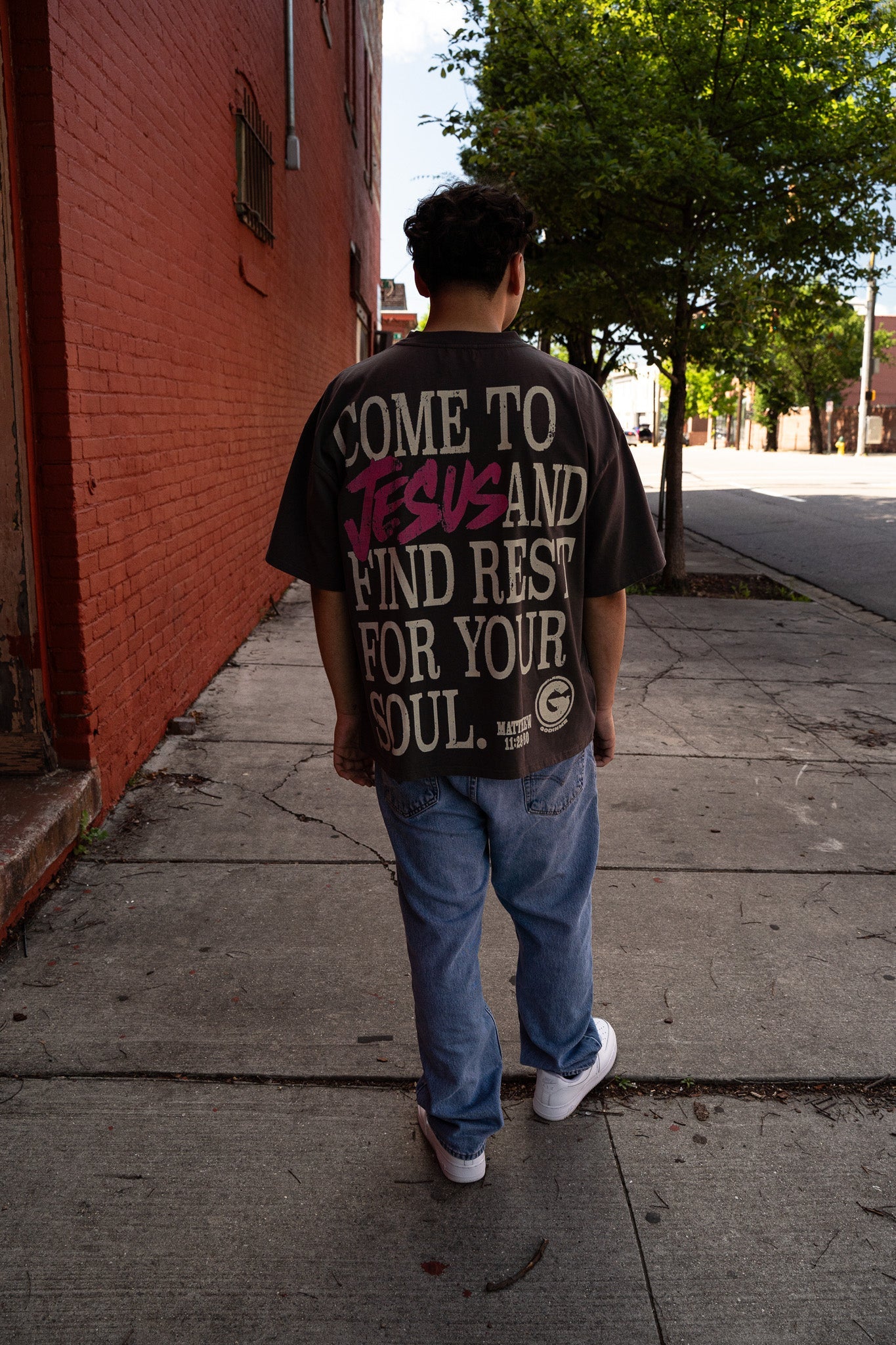 "HOLY GHOST" BOXY TEE