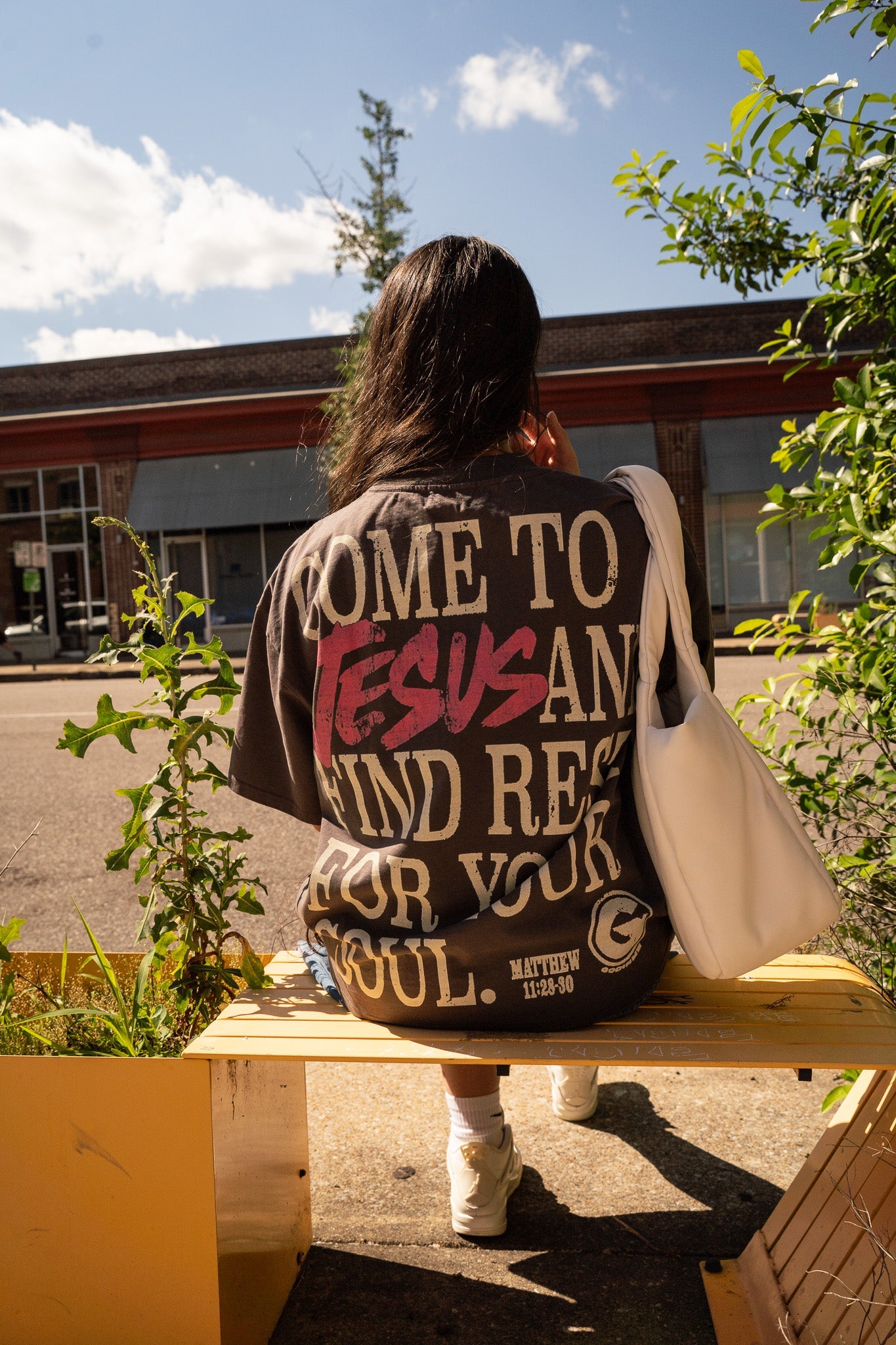 "HOLY GHOST" BOXY TEE