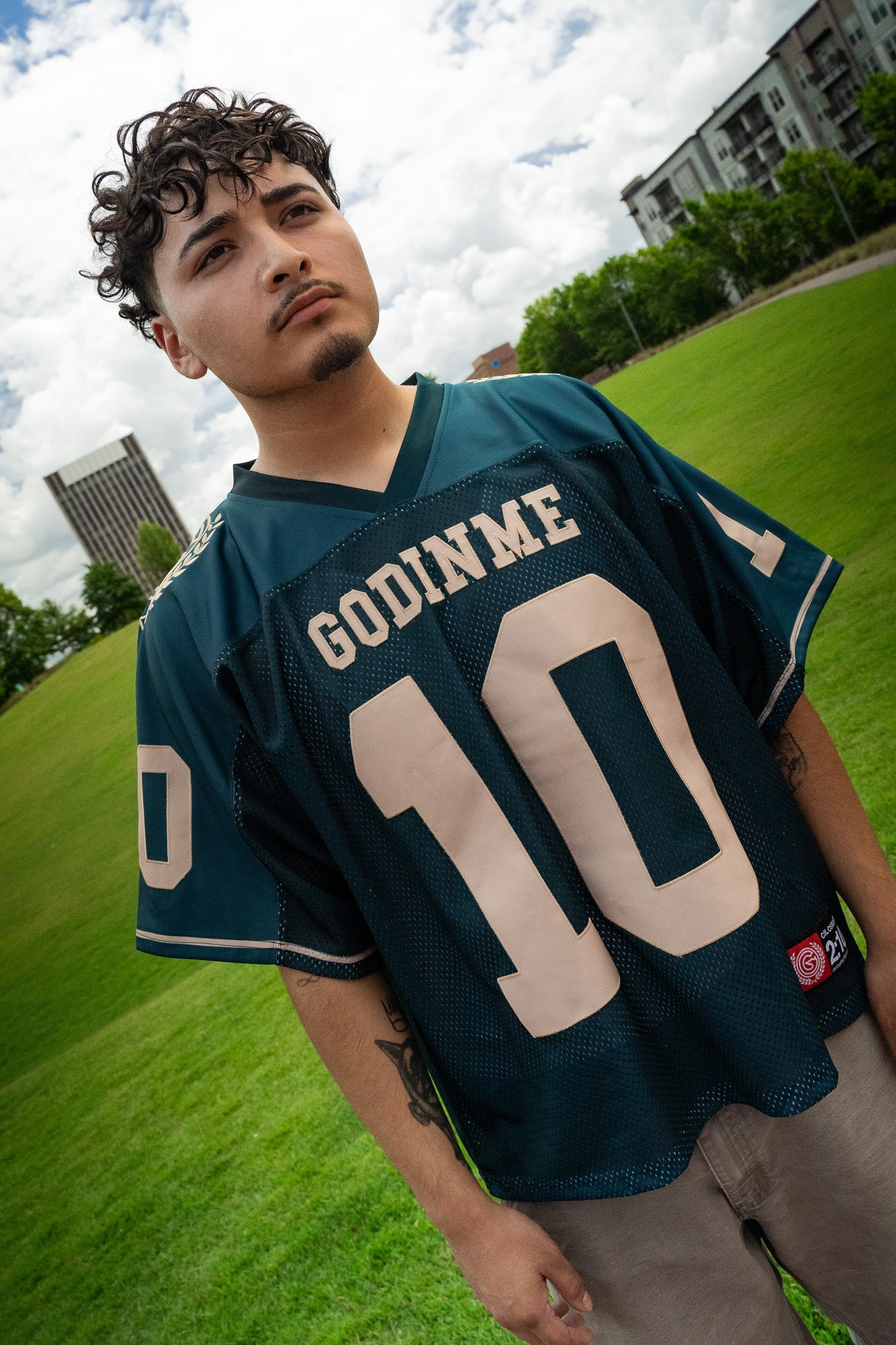 "COMPLETE IN GOD" BOXY JERSEY