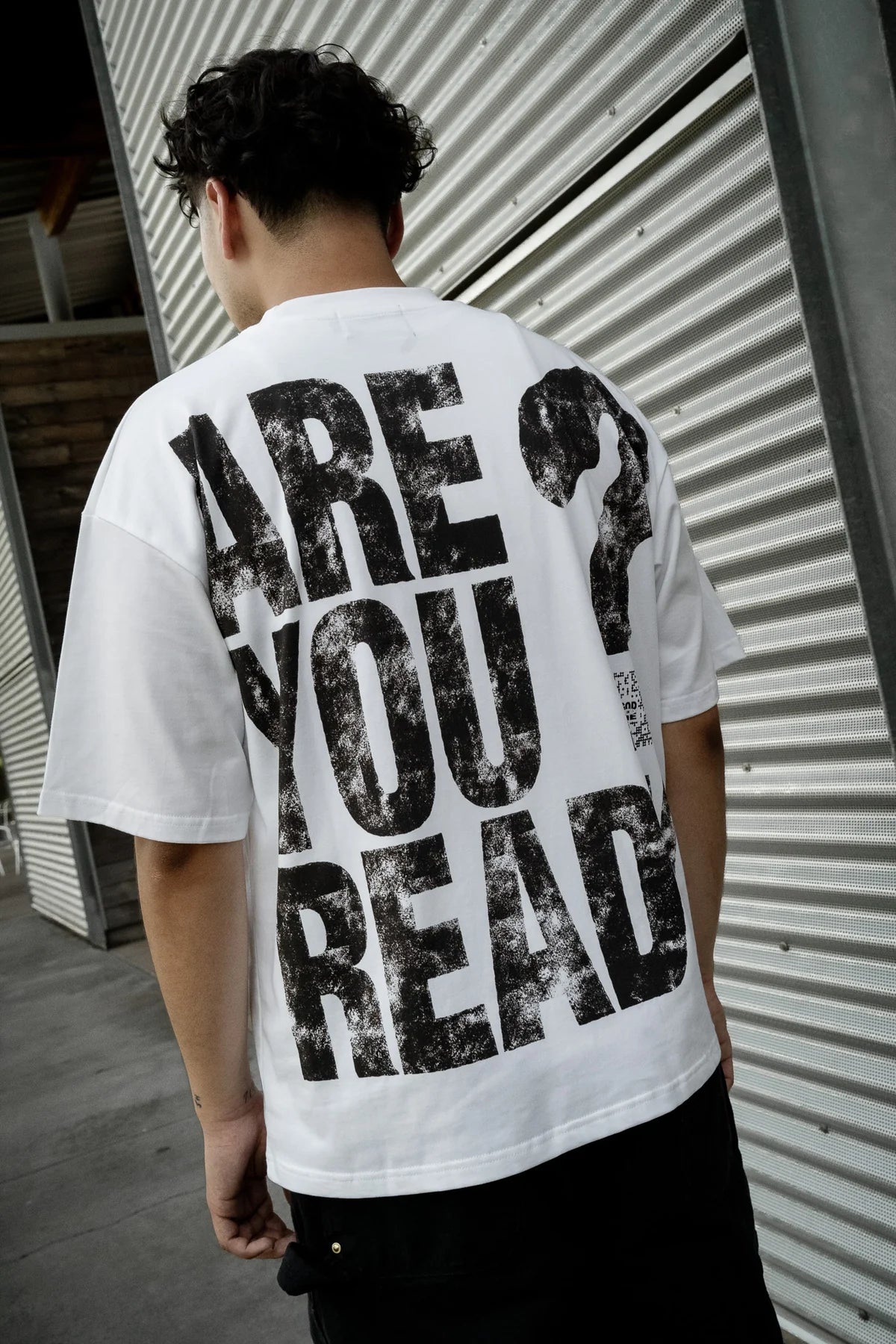 "JESUS IS COMING" BOXY TEE (OFF-WHITE)