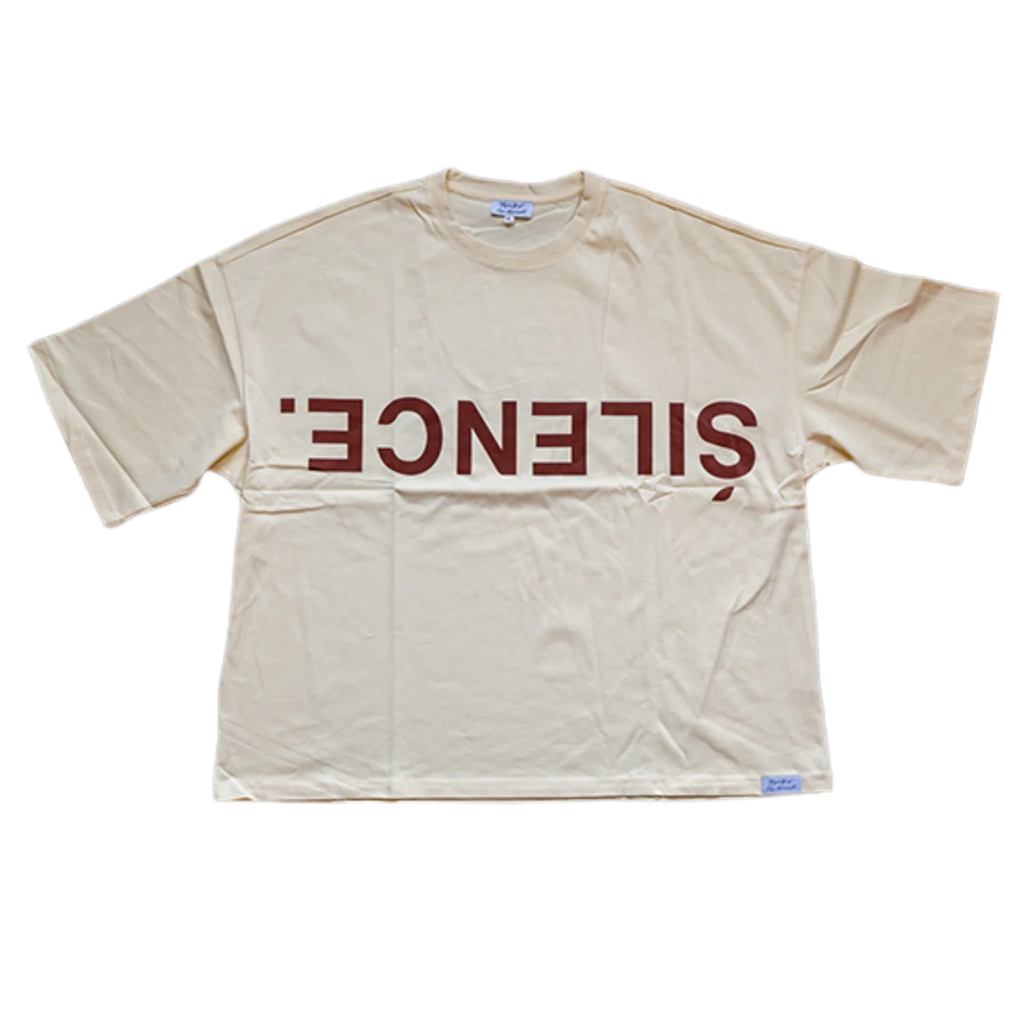 SILENCE TEE (CREME)