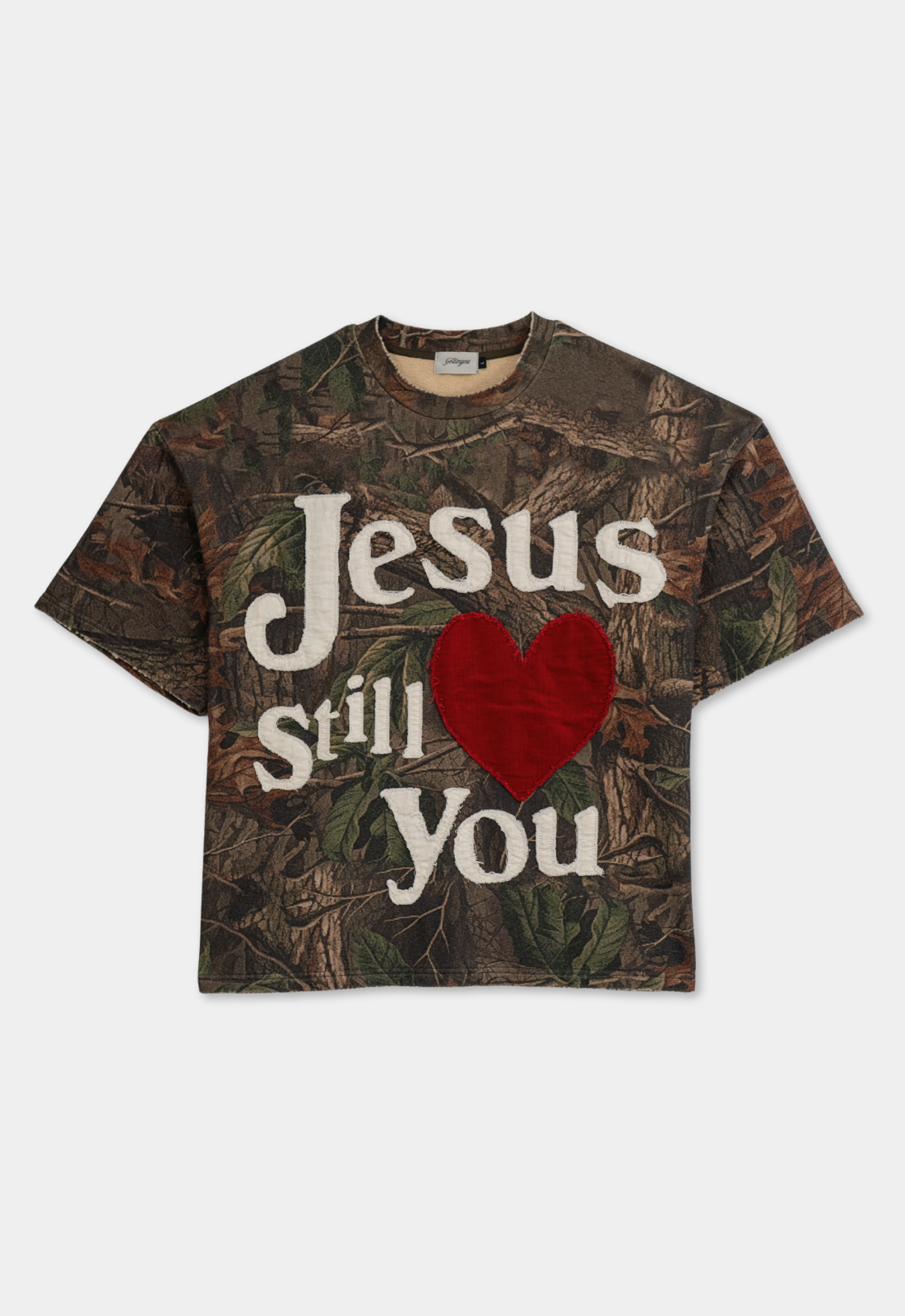 "STILL LOVED" TEE (CAMO)