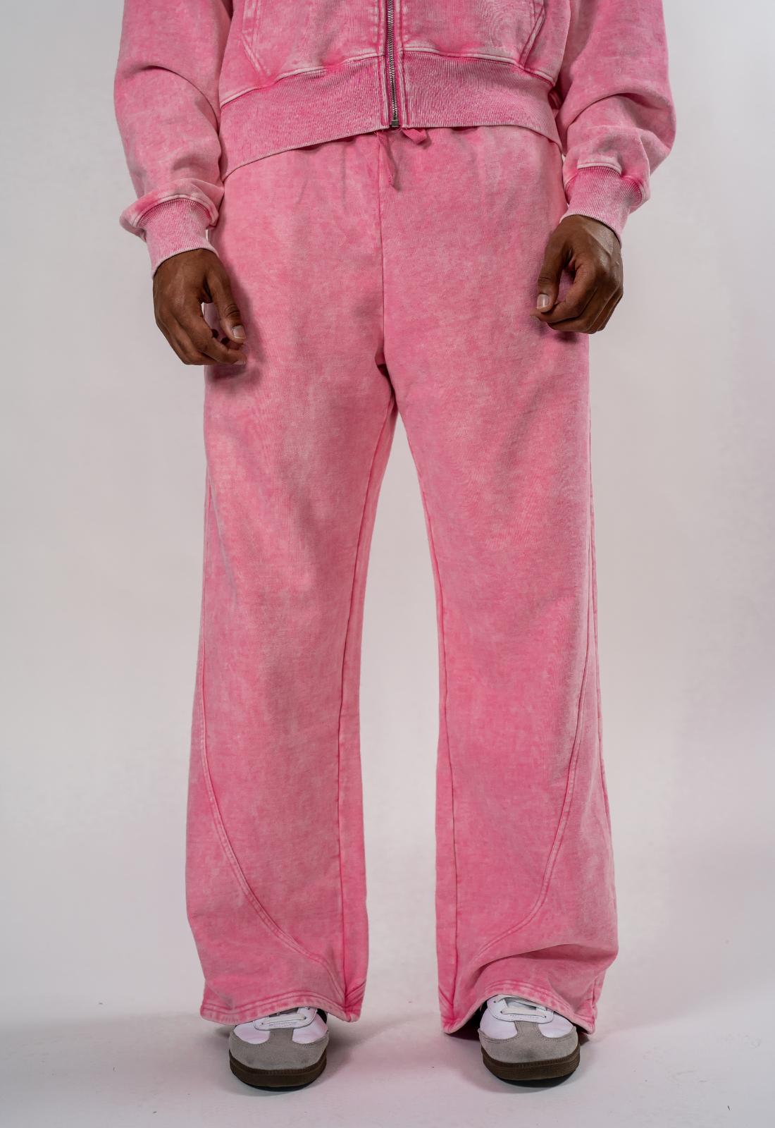 "WASHED PINK" SWEATPANTS