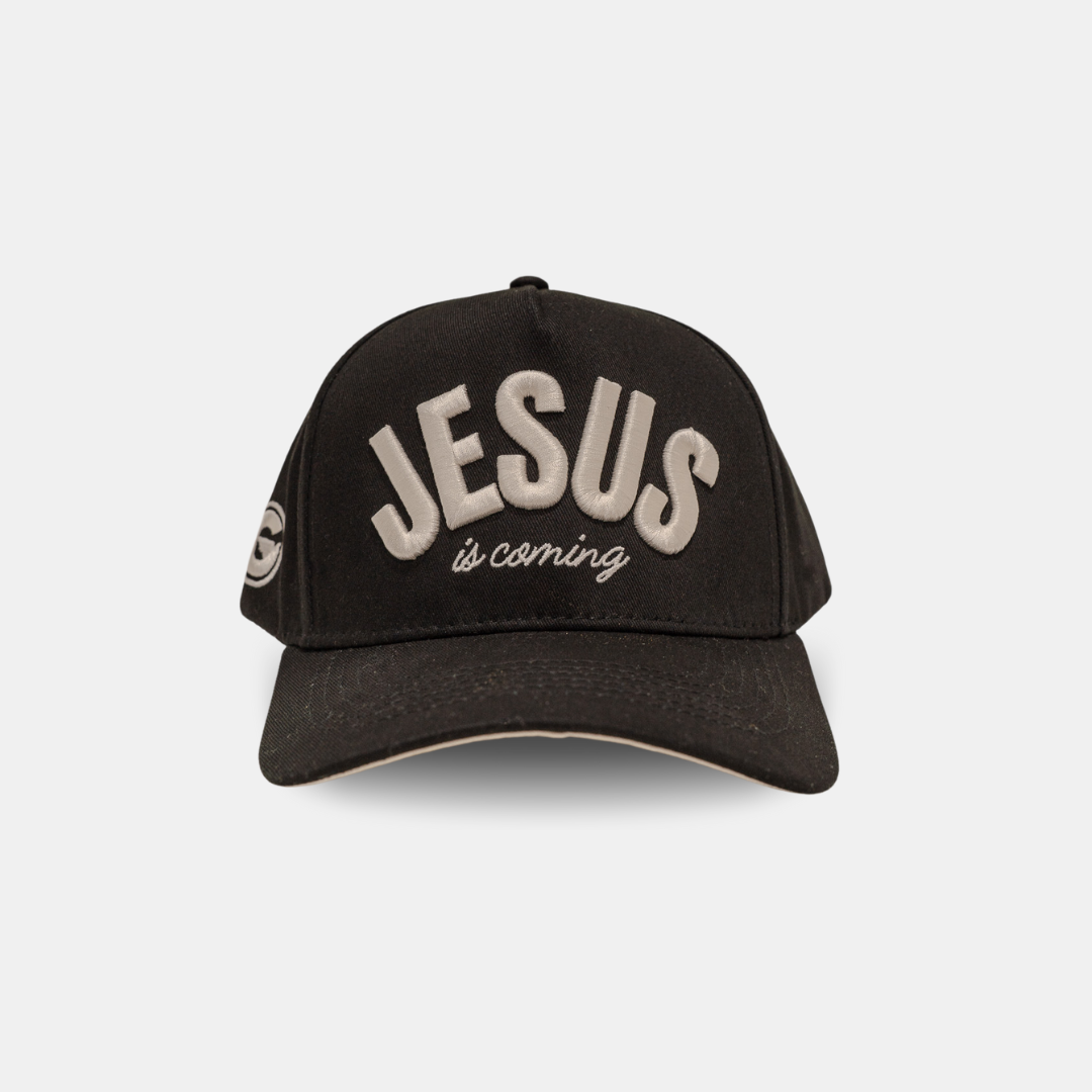 JESUS IS COMING SNAPBACK (BLACK)