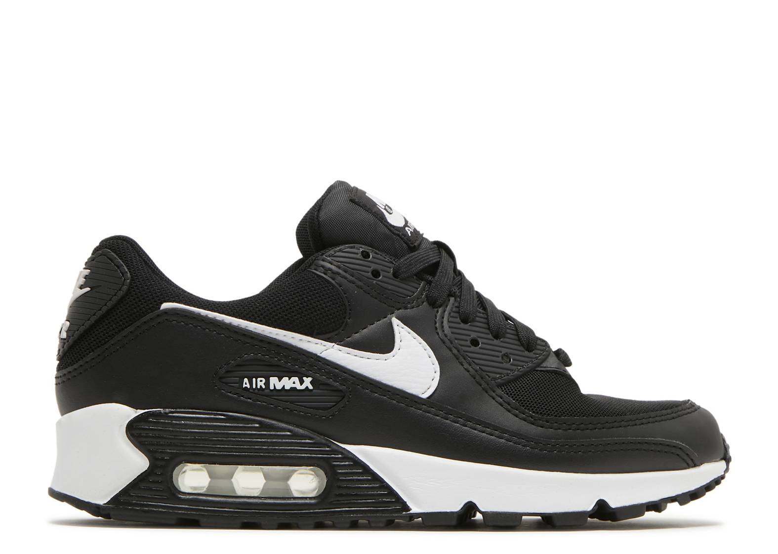 Wmns Air Max 90 Black White