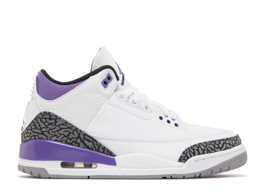 Lightly Worn Jordan 3 "Dark Iris"