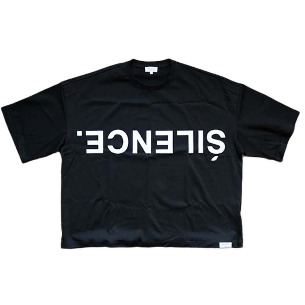 SILENCE TEE (BLACK)