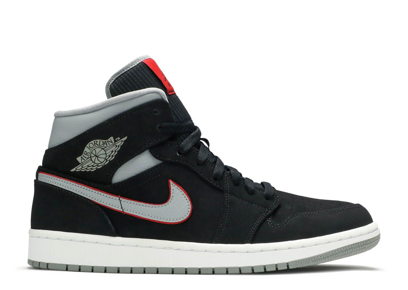 Air Jordan 1 Mid Black Grey