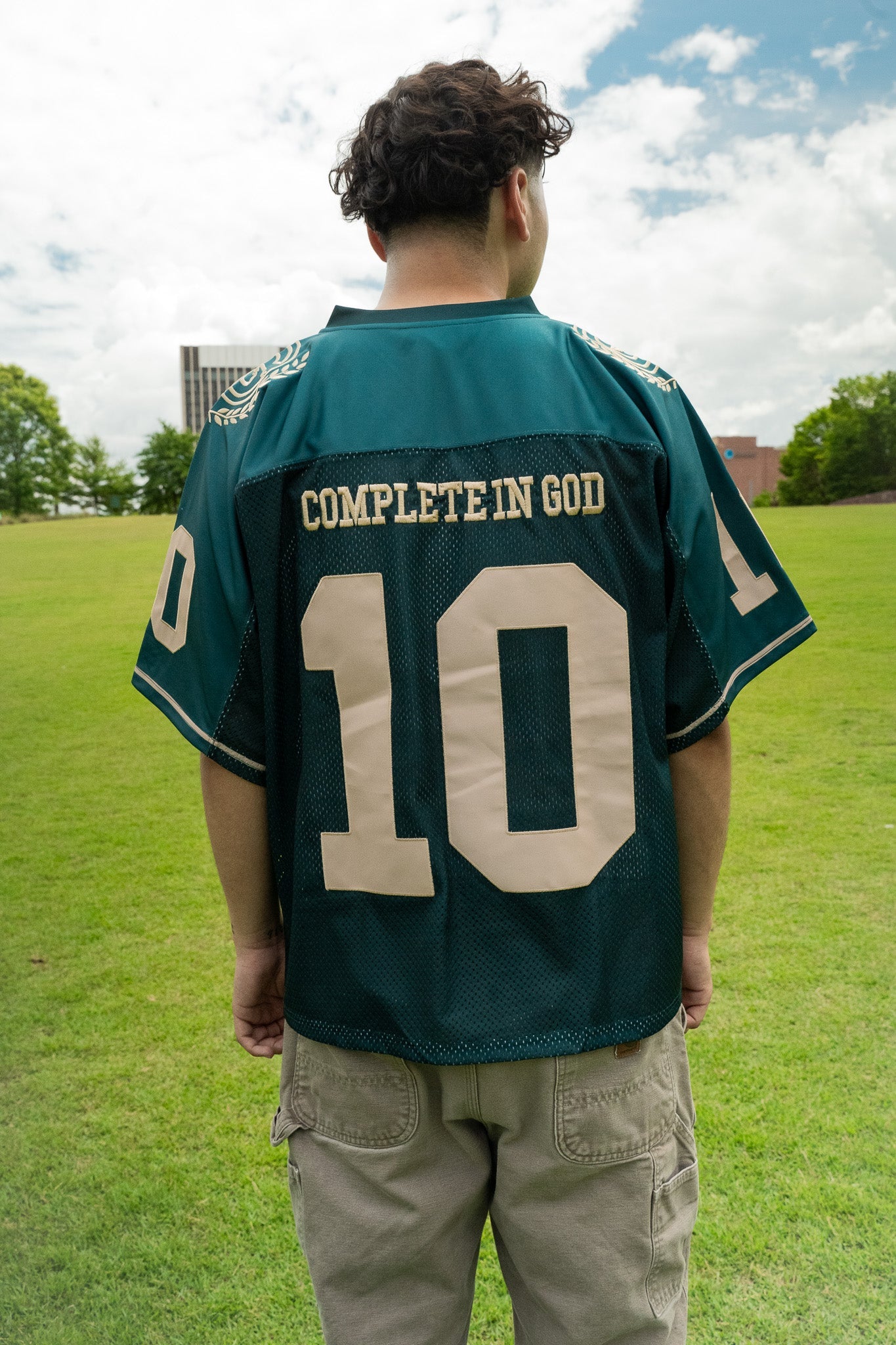 "COMPLETE IN GOD" BOXY JERSEY