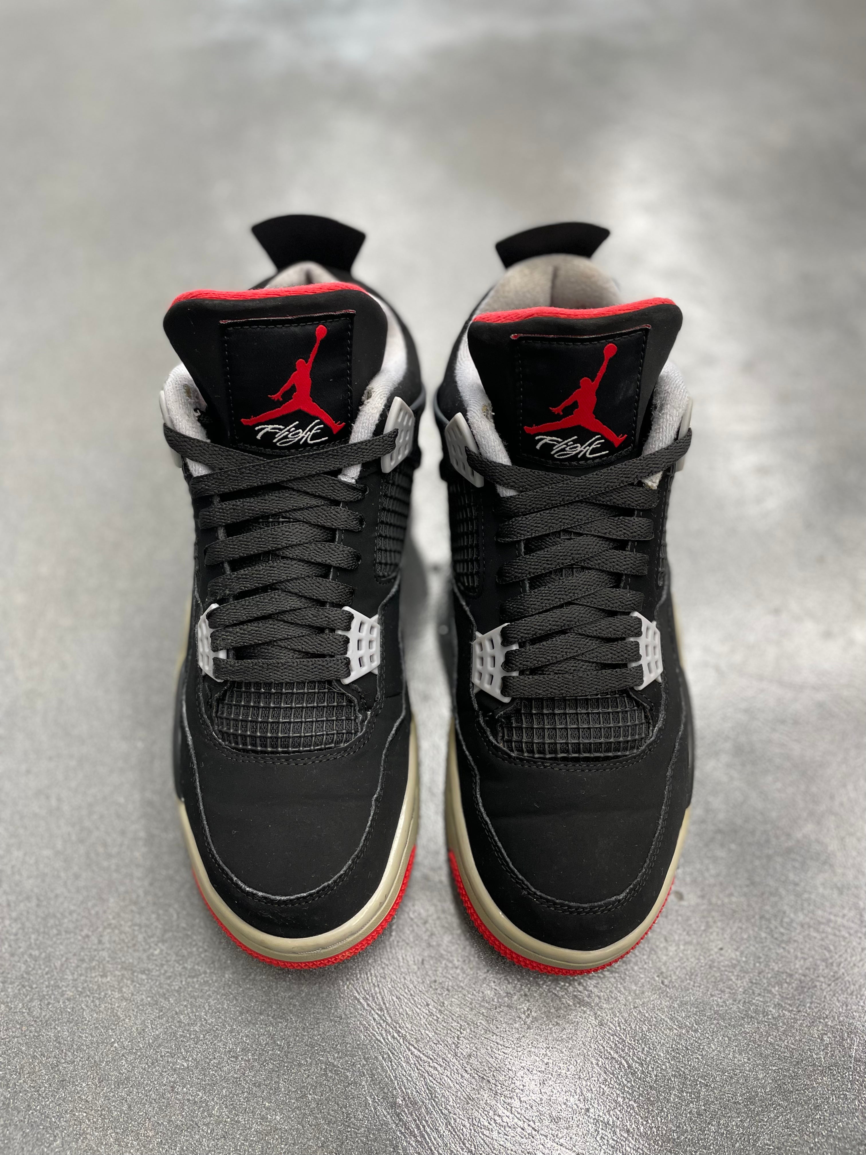 Preowned Jordan 4 'Bred' 2019