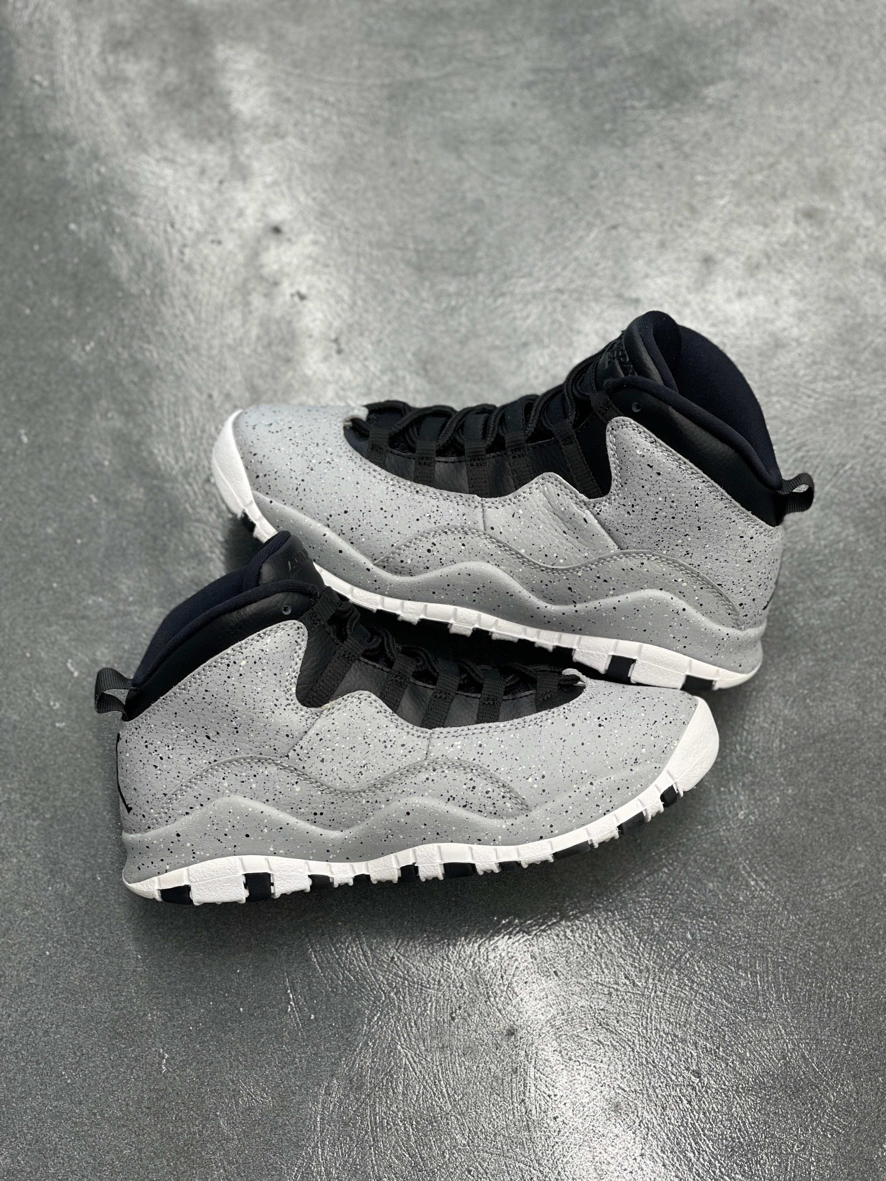 Jordan 10 light grey on sale