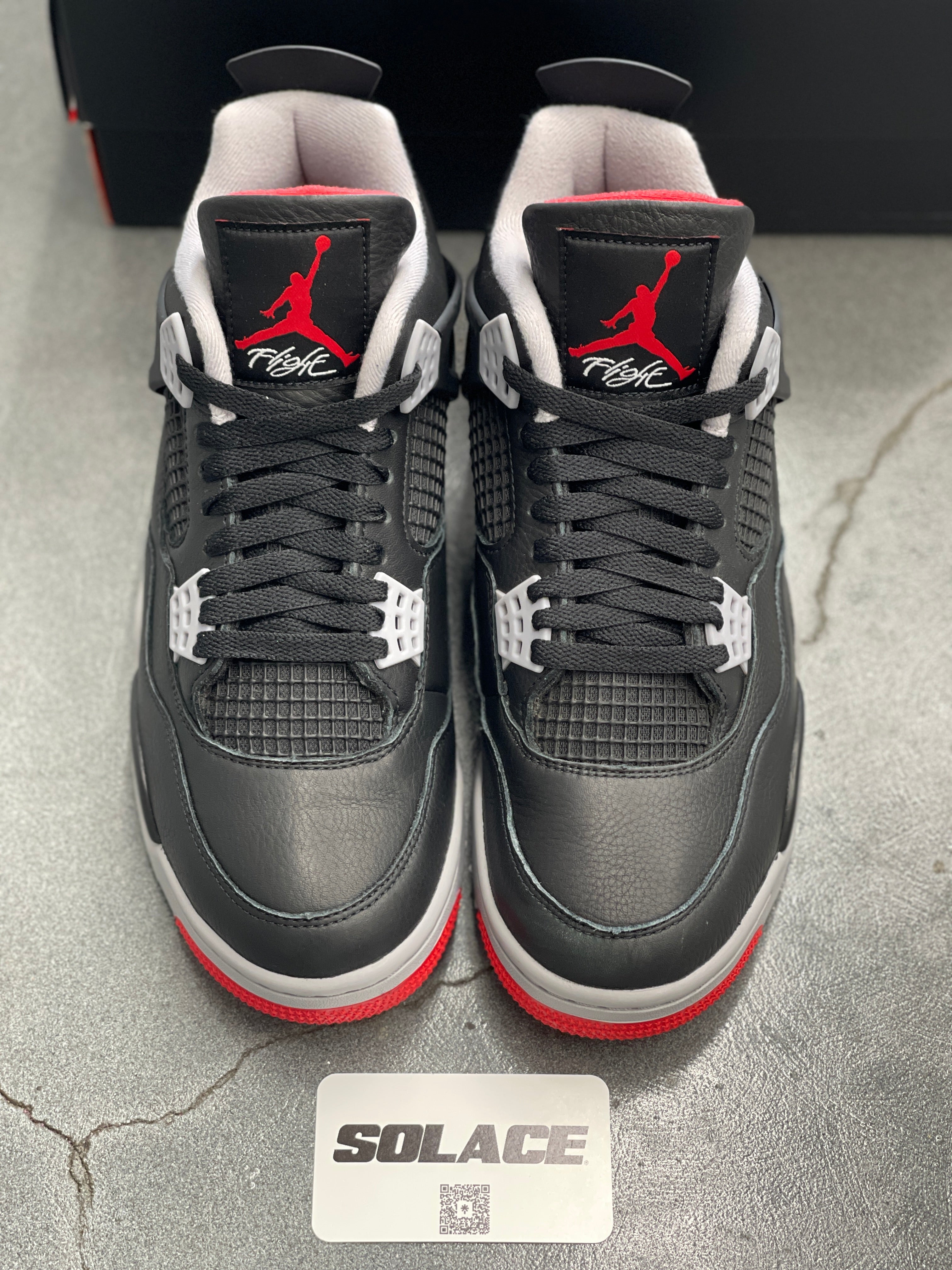 (Lightly Worn) Jordan 4 Bred Reimagined (Size 9)