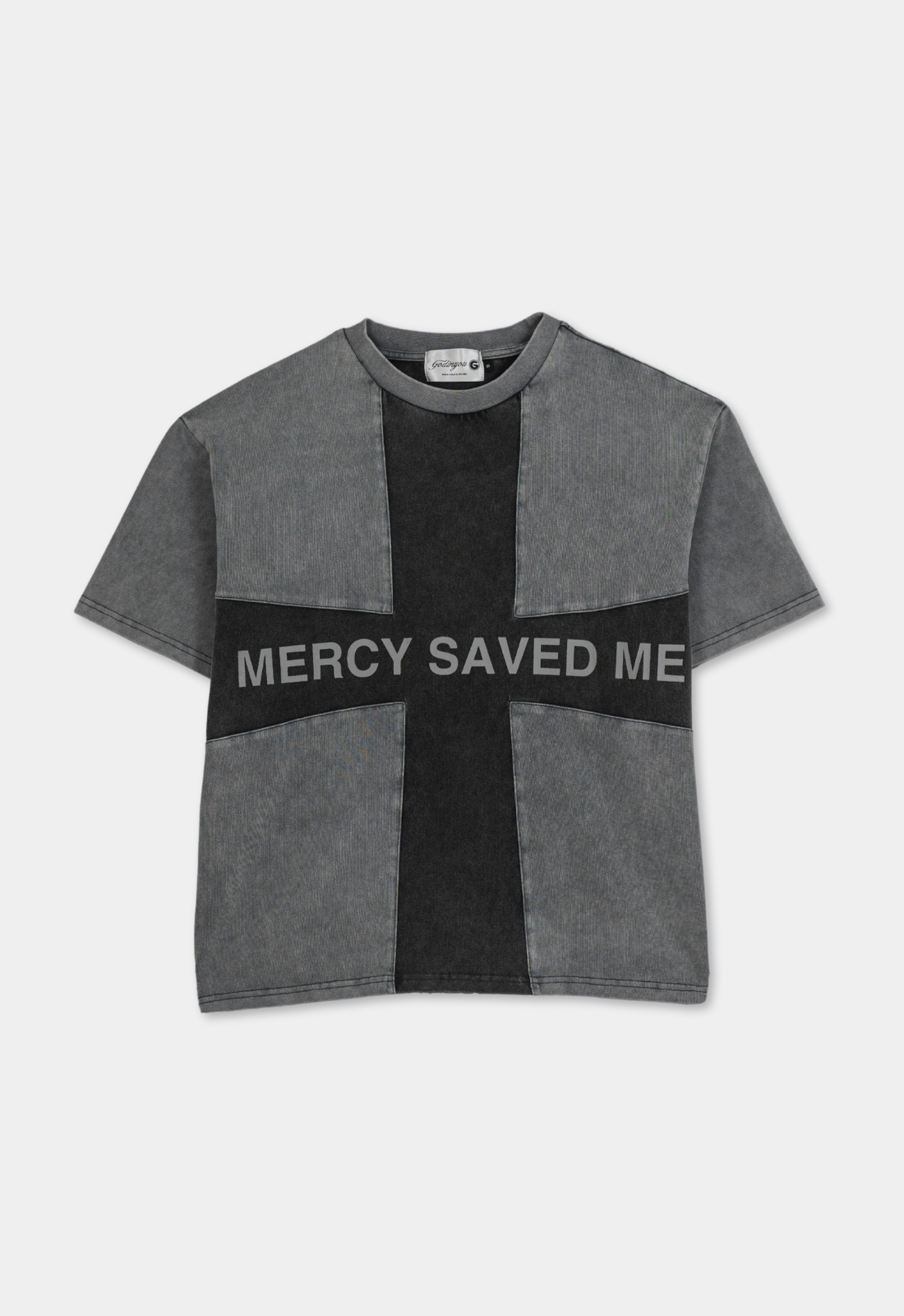 "MERCY" BOXY TEE