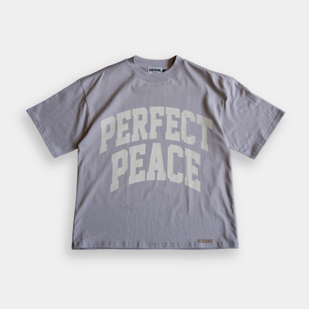 "PERFECT PEACE "BOXY TEE