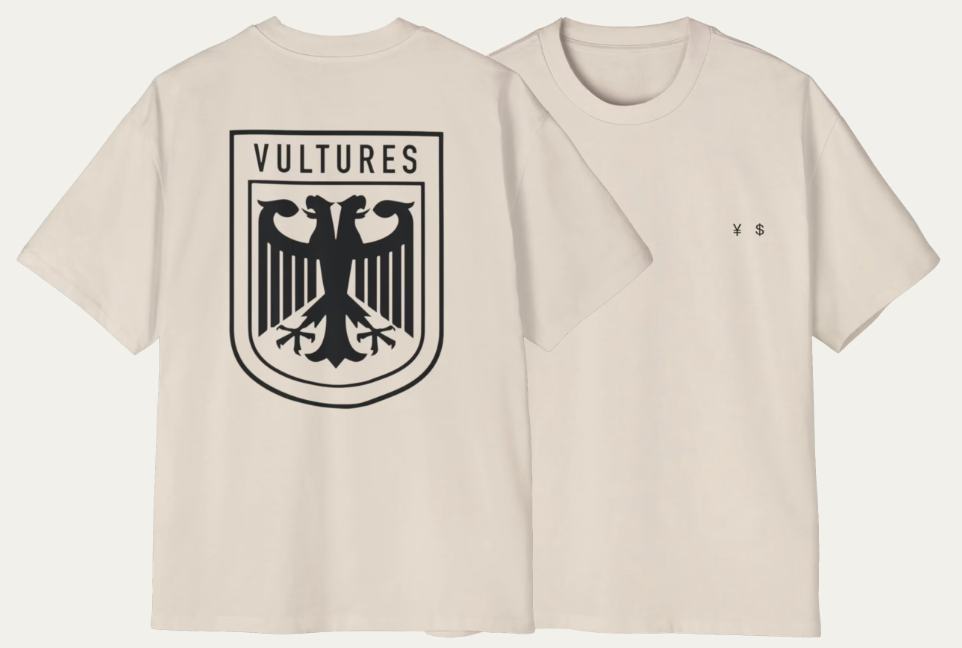 YZY "VULTURE" TEE 'WHITE'