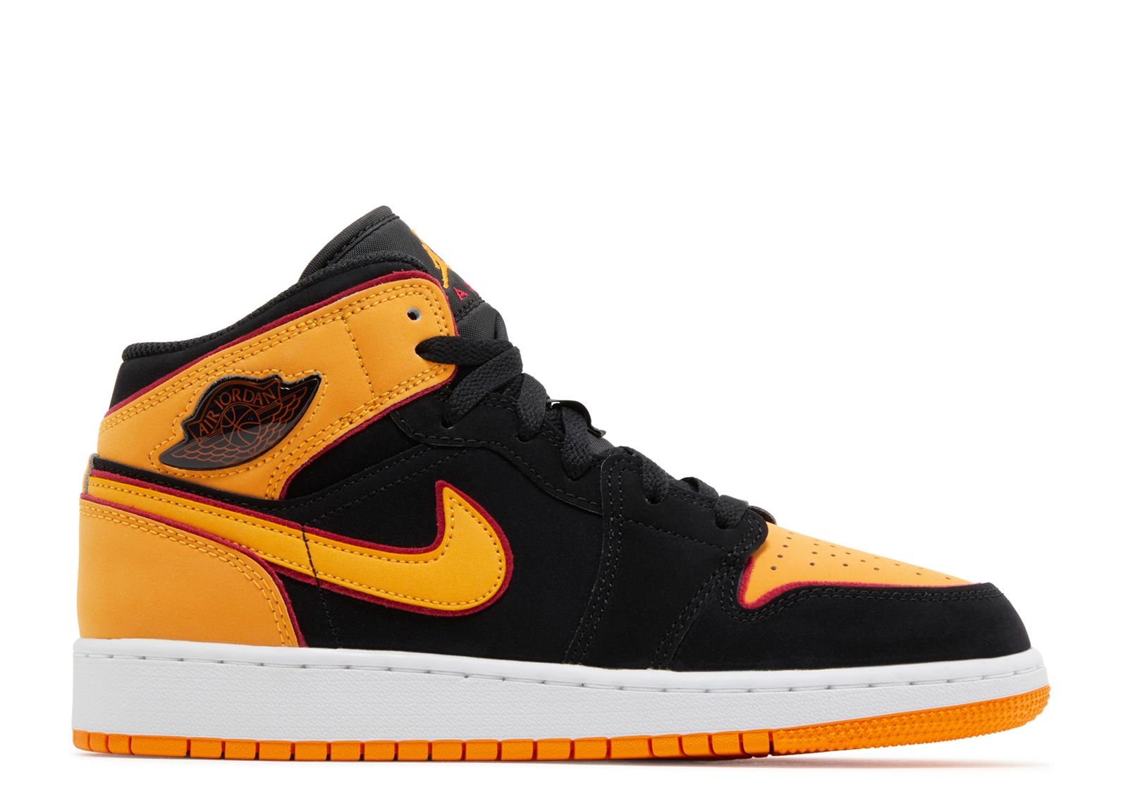 Air Jordan 1 Mid SE GS Vivid Orange