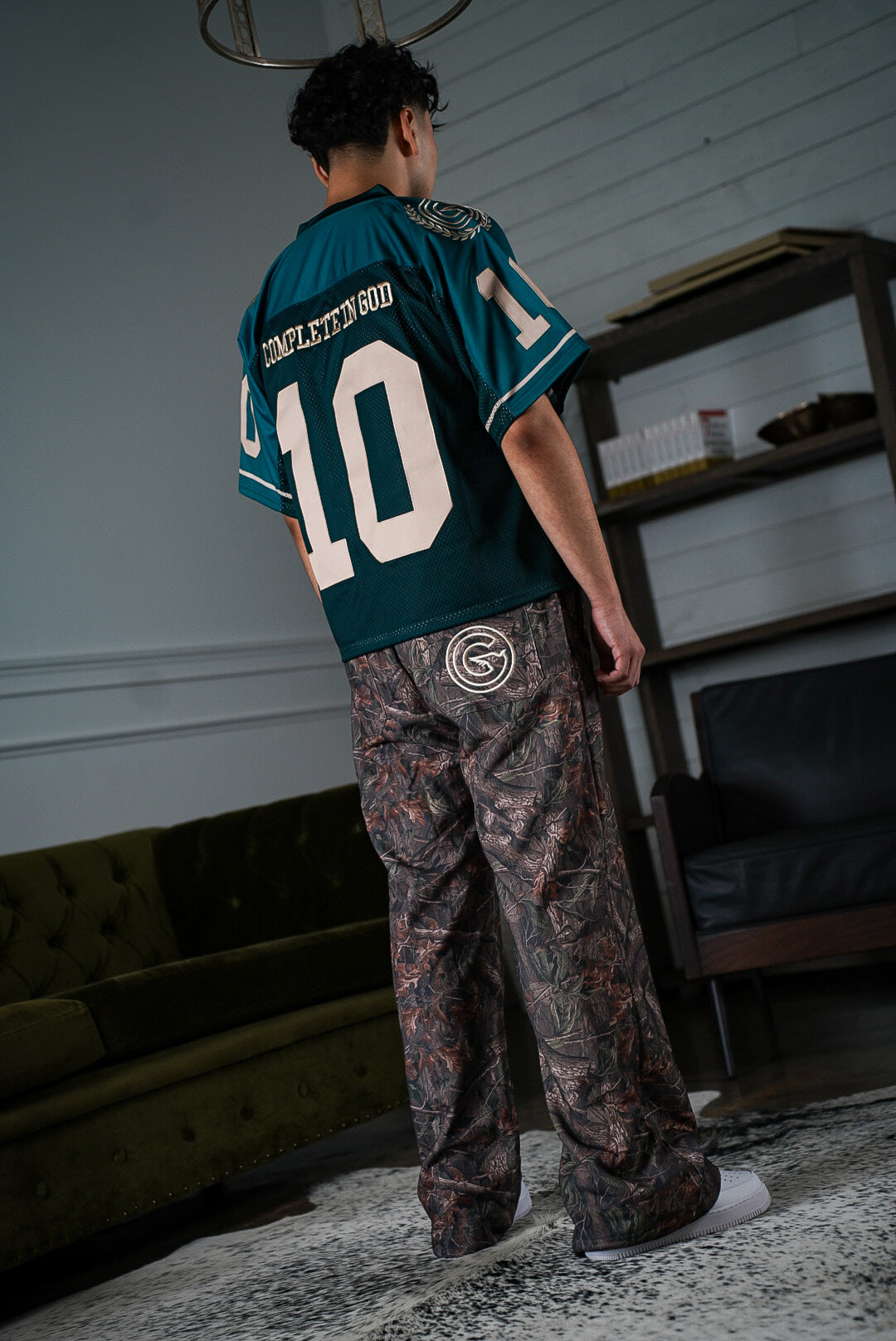 LOGO SWEATPANTS - CAMO