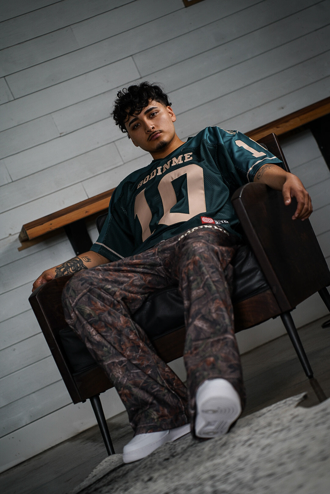 LOGO SWEATPANTS - CAMO